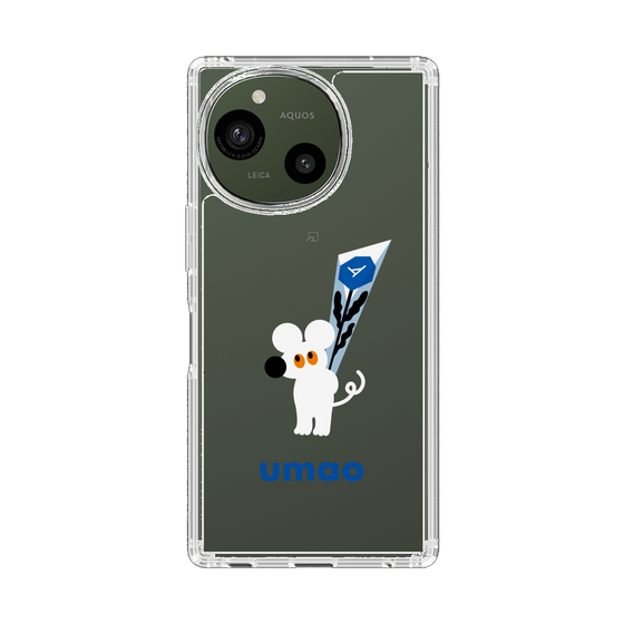 スリムプロテクションケース［ umao - ねずみと花 ］