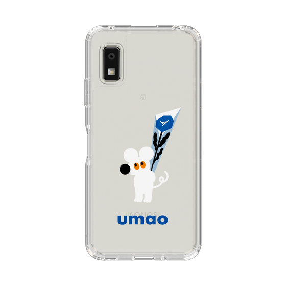 スリムプロテクションケース［ umao - ねずみと花 ］