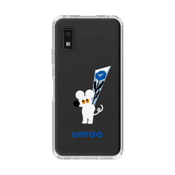 スリムプロテクションケース［ umao - ねずみと花 ］