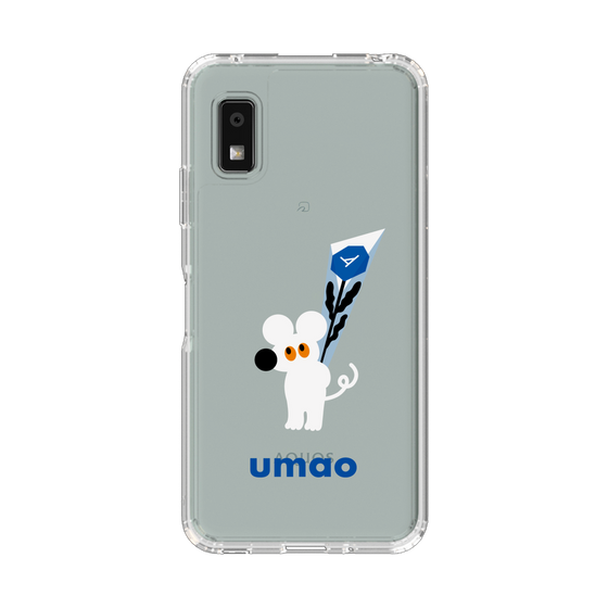 スリムプロテクションケース［ umao - ねずみと花 ］