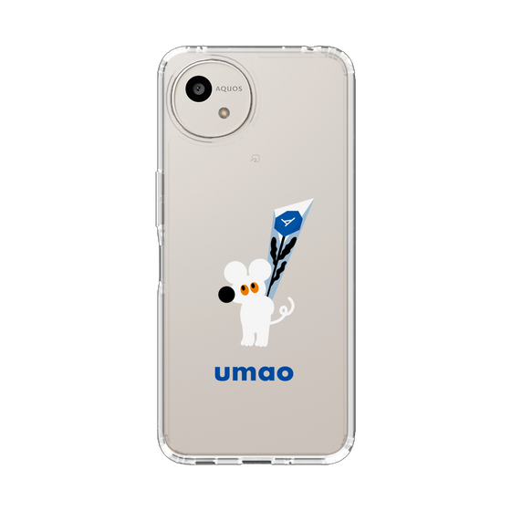 スリムプロテクションケース［ umao - ねずみと花 ］