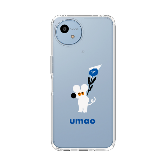 スリムプロテクションケース［ umao - ねずみと花 ］