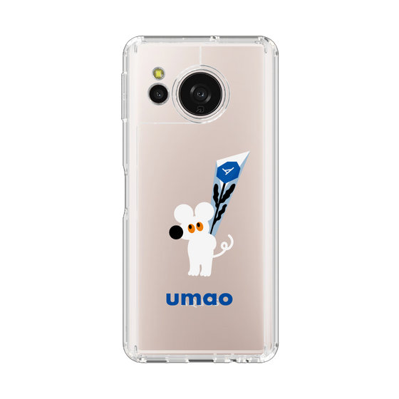スリムプロテクションケース［ umao - ねずみと花 ］