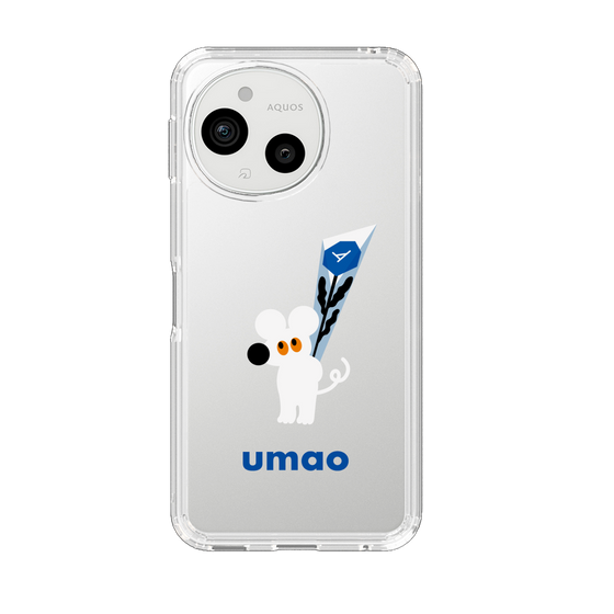 スリムプロテクションケース［ umao - ねずみと花 ］