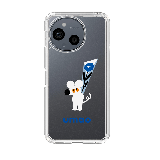 スリムプロテクションケース［ umao - ねずみと花 ］