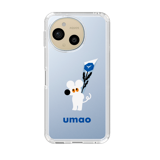 スリムプロテクションケース［ umao - ねずみと花 ］