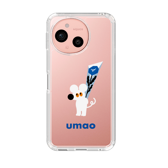 スリムプロテクションケース［ umao - ねずみと花 ］
