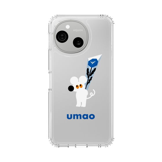 スリムプロテクションケース［ umao - ねずみと花 ］