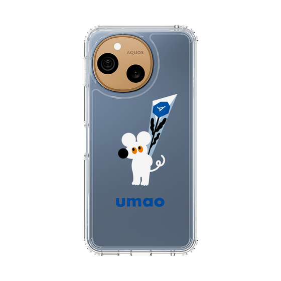 スリムプロテクションケース［ umao - ねずみと花 ］
