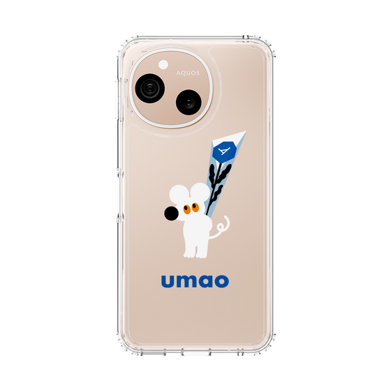 スリムプロテクションケース［ umao - ねずみと花 ］