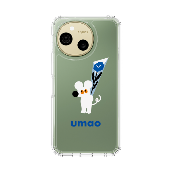 スリムプロテクションケース［ umao - ねずみと花 ］