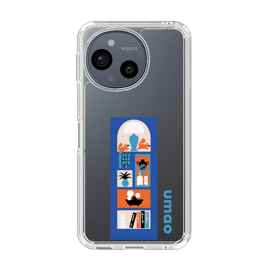 スリムプロテクションケース［ umao - りすと棚 ］