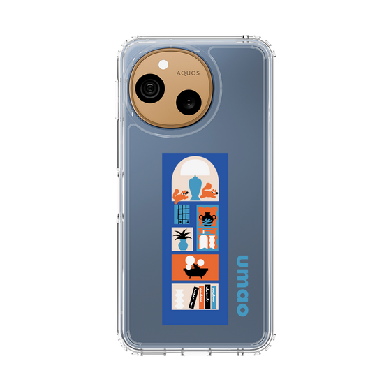 スリムプロテクションケース［ umao - りすと棚 ］