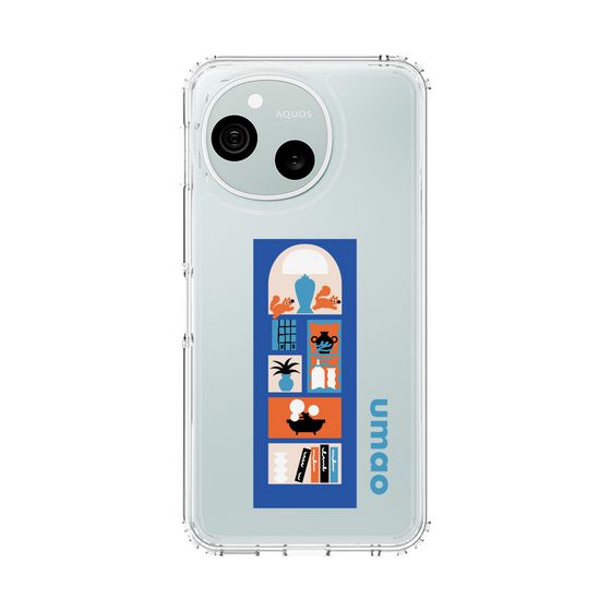 スリムプロテクションケース［ umao - りすと棚 ］