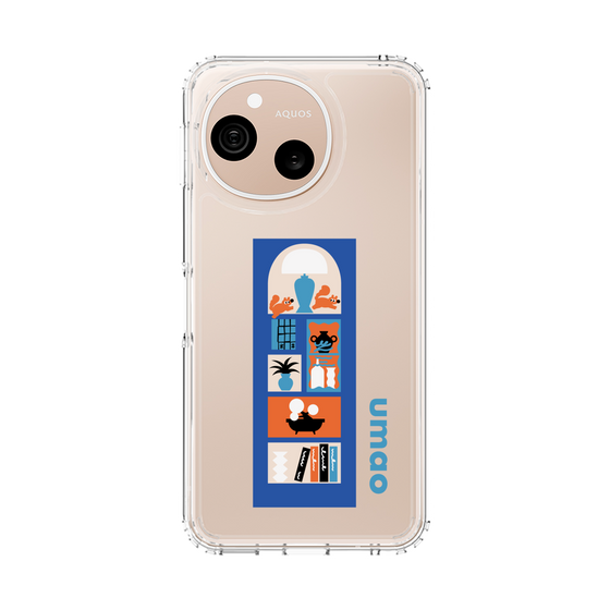 スリムプロテクションケース［ umao - りすと棚 ］