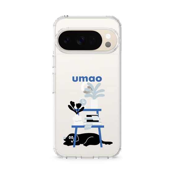 スリムプロテクションケース［ umao - 黒いぬ ］