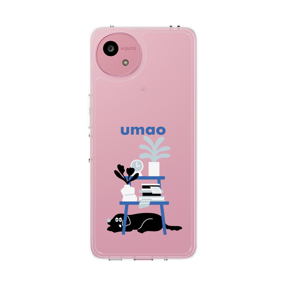 スリムプロテクションケース［ umao - 黒いぬ ］