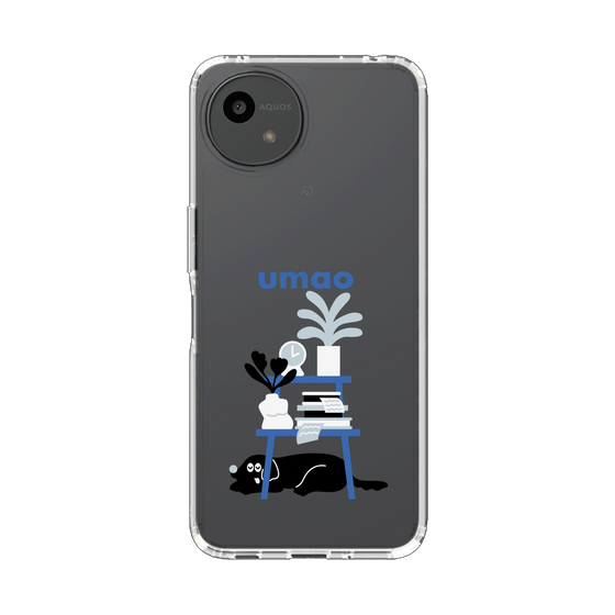 スリムプロテクションケース［ umao - 黒いぬ ］