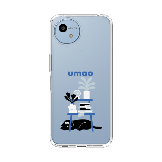 スリムプロテクションケース［ umao - 黒いぬ ］