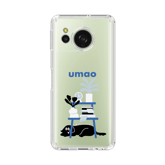 スリムプロテクションケース［ umao - 黒いぬ ］