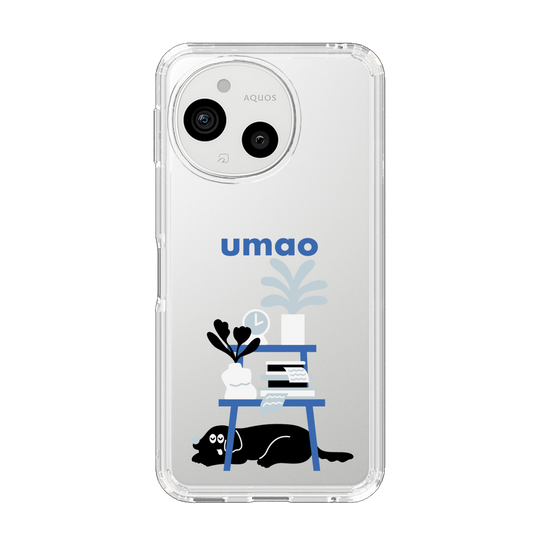 スリムプロテクションケース［ umao - 黒いぬ ］