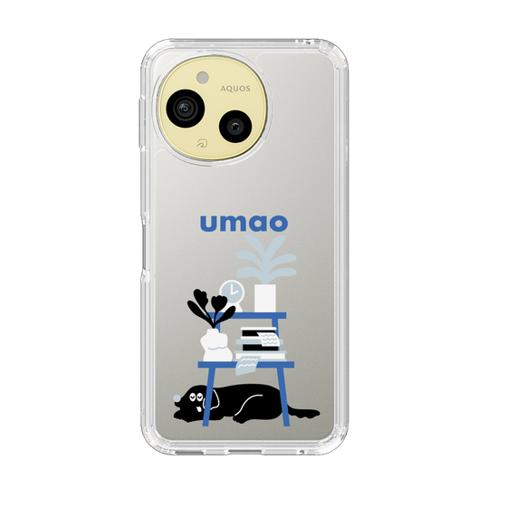 スリムプロテクションケース［ umao - 黒いぬ ］