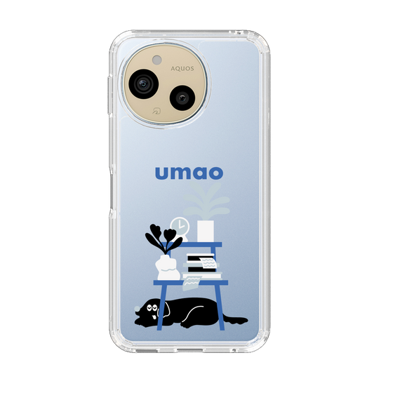 スリムプロテクションケース［ umao - 黒いぬ ］