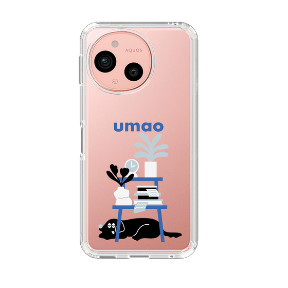 スリムプロテクションケース［ umao - 黒いぬ ］