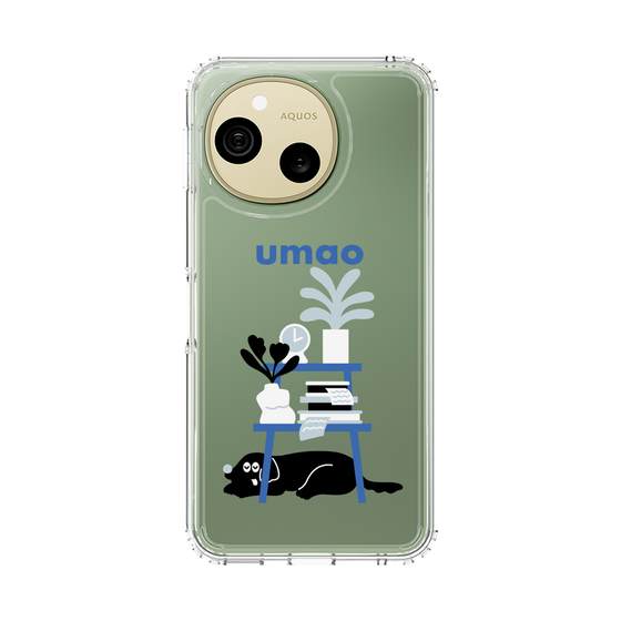 スリムプロテクションケース［ umao - 黒いぬ ］