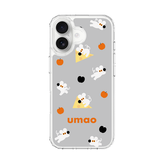 スリムプロテクションケース［ umao - ねずみとりんご ］
