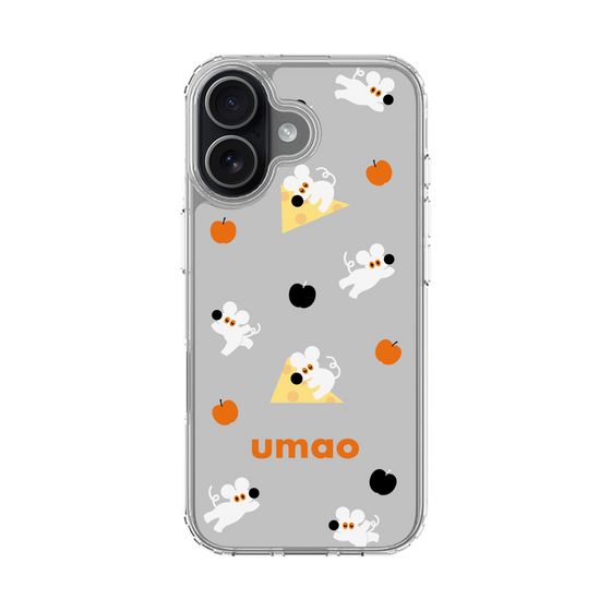 スリムプロテクションケース［ umao - ねずみとりんご ］