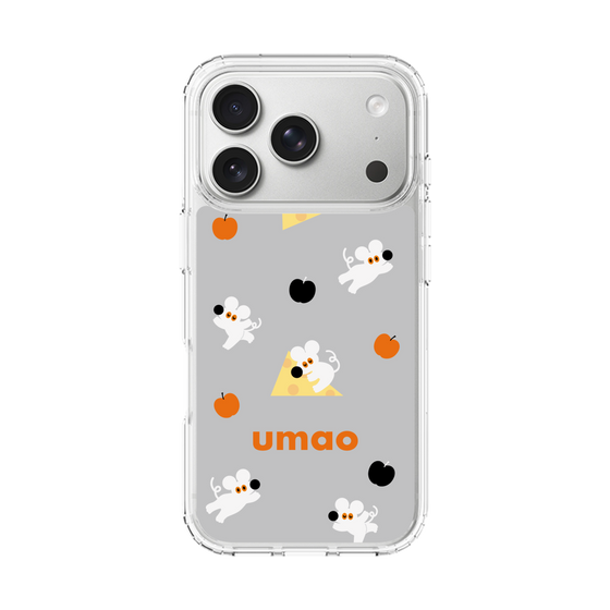 スリムプロテクションケース［ umao - ねずみとりんご ］