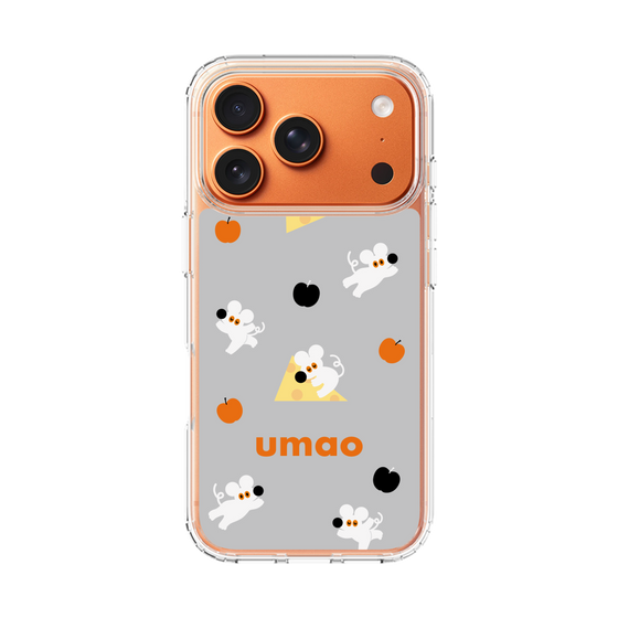 スリムプロテクションケース［ umao - ねずみとりんご ］