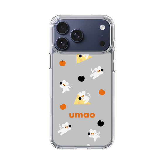 スリムプロテクションケース［ umao - ねずみとりんご ］