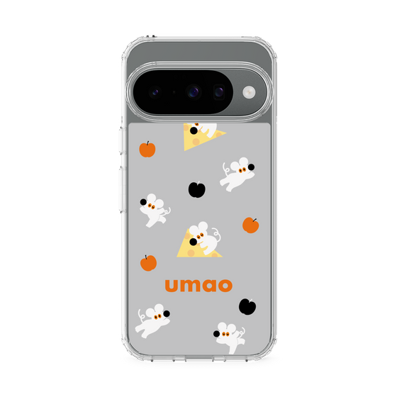 スリムプロテクションケース［ umao - ねずみとりんご ］
