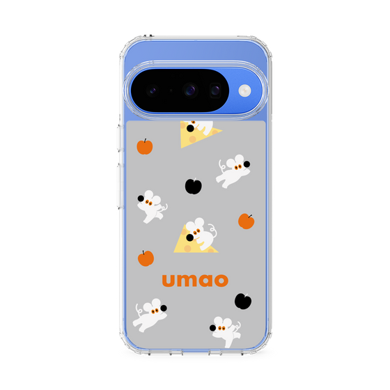 スリムプロテクションケース［ umao - ねずみとりんご ］