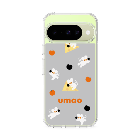 スリムプロテクションケース［ umao - ねずみとりんご ］