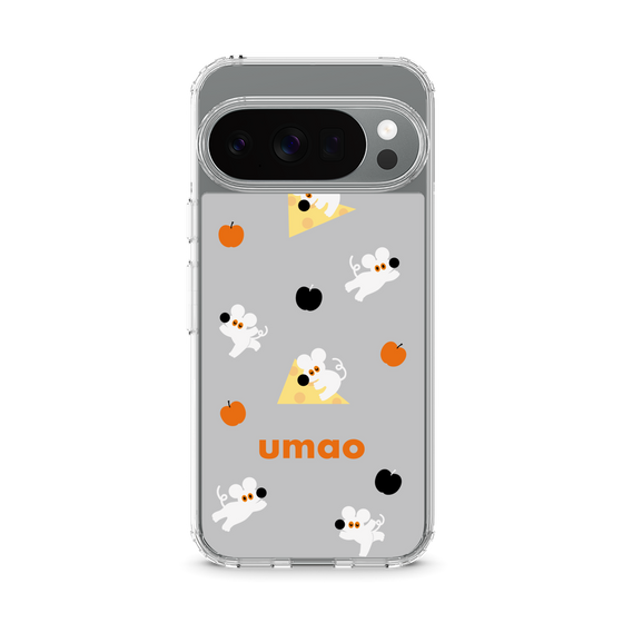 スリムプロテクションケース［ umao - ねずみとりんご ］