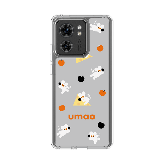 スリムプロテクションケース［ umao - ねずみとりんご ］