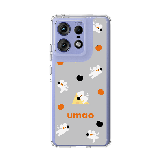 スリムプロテクションケース［ umao - ねずみとりんご ］
