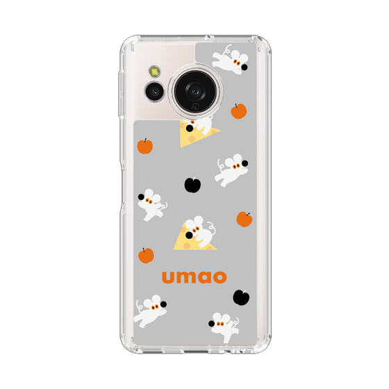 スリムプロテクションケース［ umao - ねずみとりんご ］