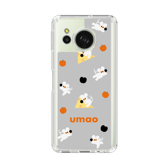 スリムプロテクションケース［ umao - ねずみとりんご ］