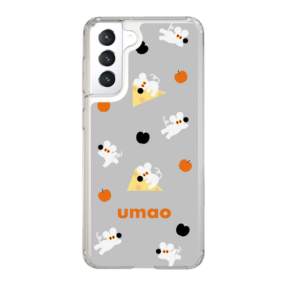 スリムプロテクションケース［ umao - ねずみとりんご ］