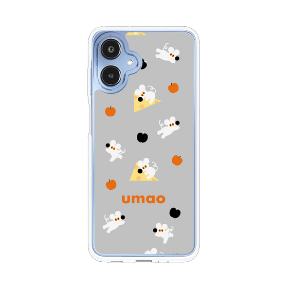 スリムプロテクションケース［ umao - ねずみとりんご ］