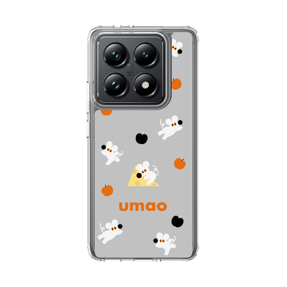 スリムプロテクションケース［ umao - ねずみとりんご ］