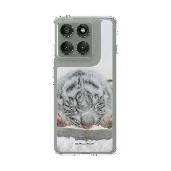 スリムプロテクションケース［ 伊豆アニマルキングダム - ホワイトタイガー - 赤ちゃん(ベビトラ） ］