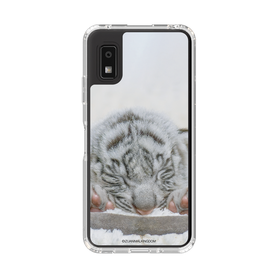 スリムプロテクションケース［ 伊豆アニマルキングダム - ホワイトタイガー - 赤ちゃん(ベビトラ） ］