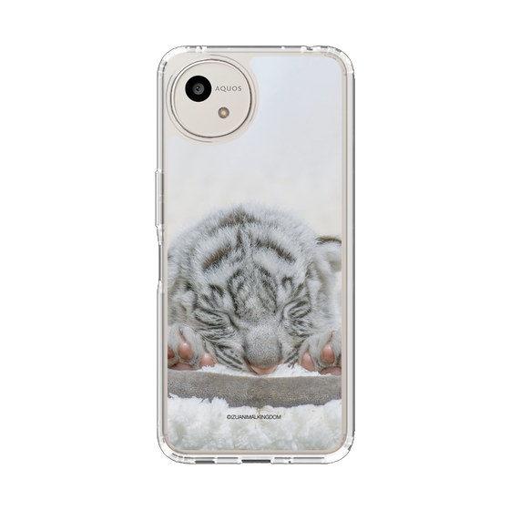 スリムプロテクションケース［ 伊豆アニマルキングダム - ホワイトタイガー - 赤ちゃん(ベビトラ） ］
