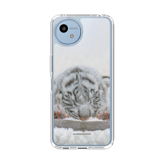 スリムプロテクションケース［ 伊豆アニマルキングダム - ホワイトタイガー - 赤ちゃん(ベビトラ） ］