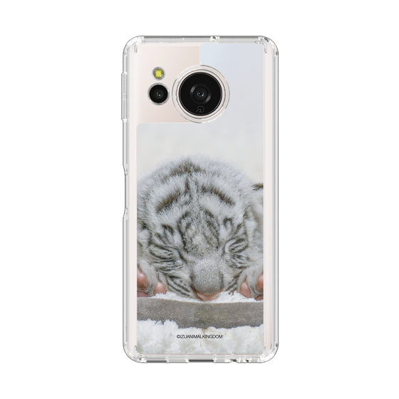 スリムプロテクションケース［ 伊豆アニマルキングダム - ホワイトタイガー - 赤ちゃん(ベビトラ） ］